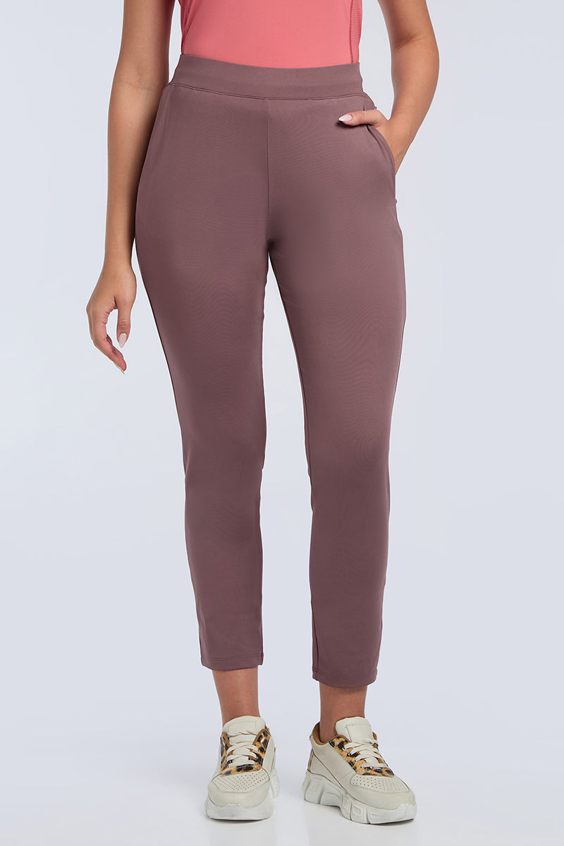 ENERGIZE FLEXI TRACK PANT - Rose Brown - Image 1 of 6