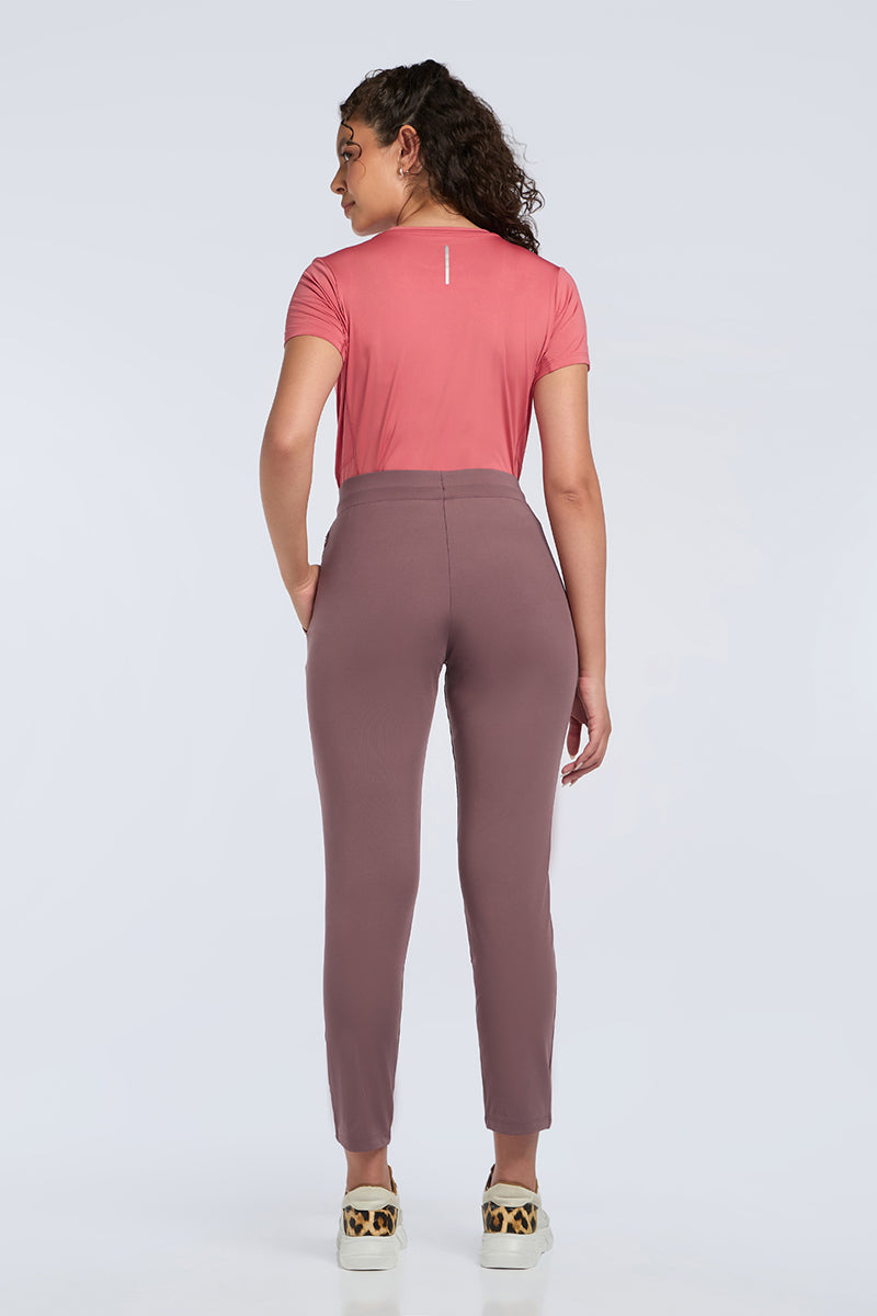 ENERGIZE FLEXI TRACK PANT - Rose Brown - Image 5 of 6