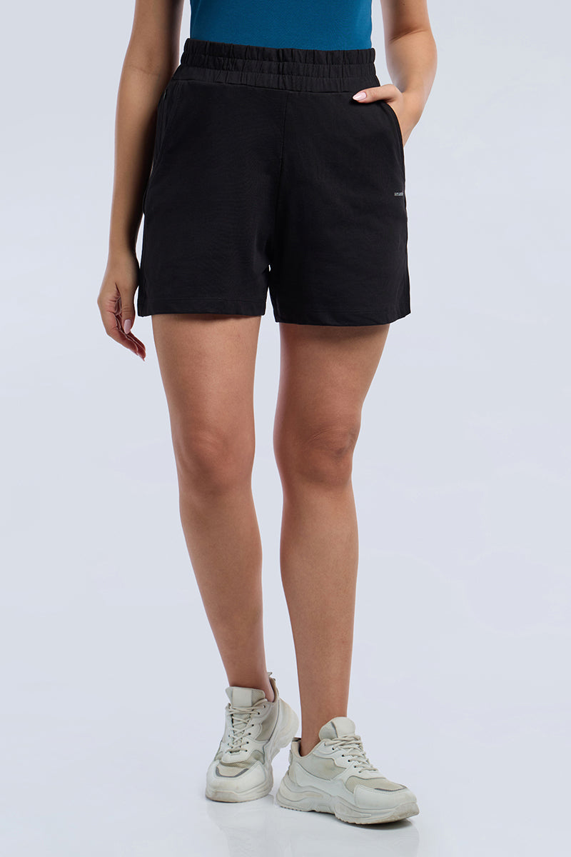 ELEMENTS COMFORT SHORTS - Black - Image 1 of 8