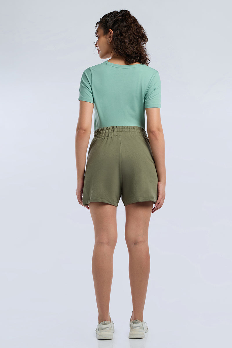 ELEMENTS COMFORT SHORTS - Deep Lichen Green
