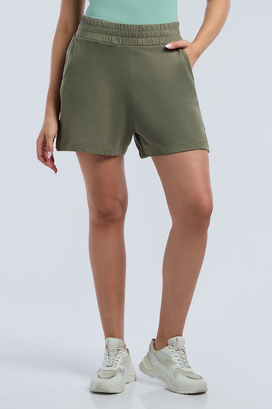 ELEMENTS COMFORT SHORTS - Deep Lichen Green