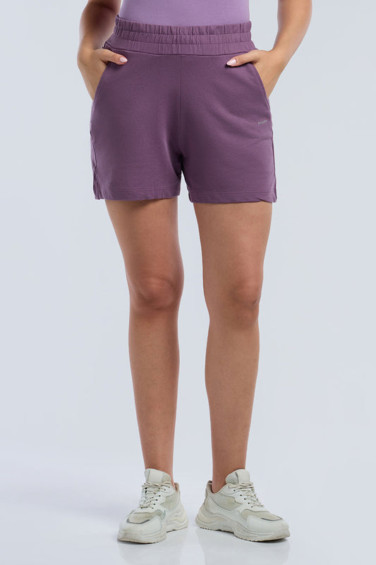ELEMENTS COMFORT SHORTS - Grape Jam