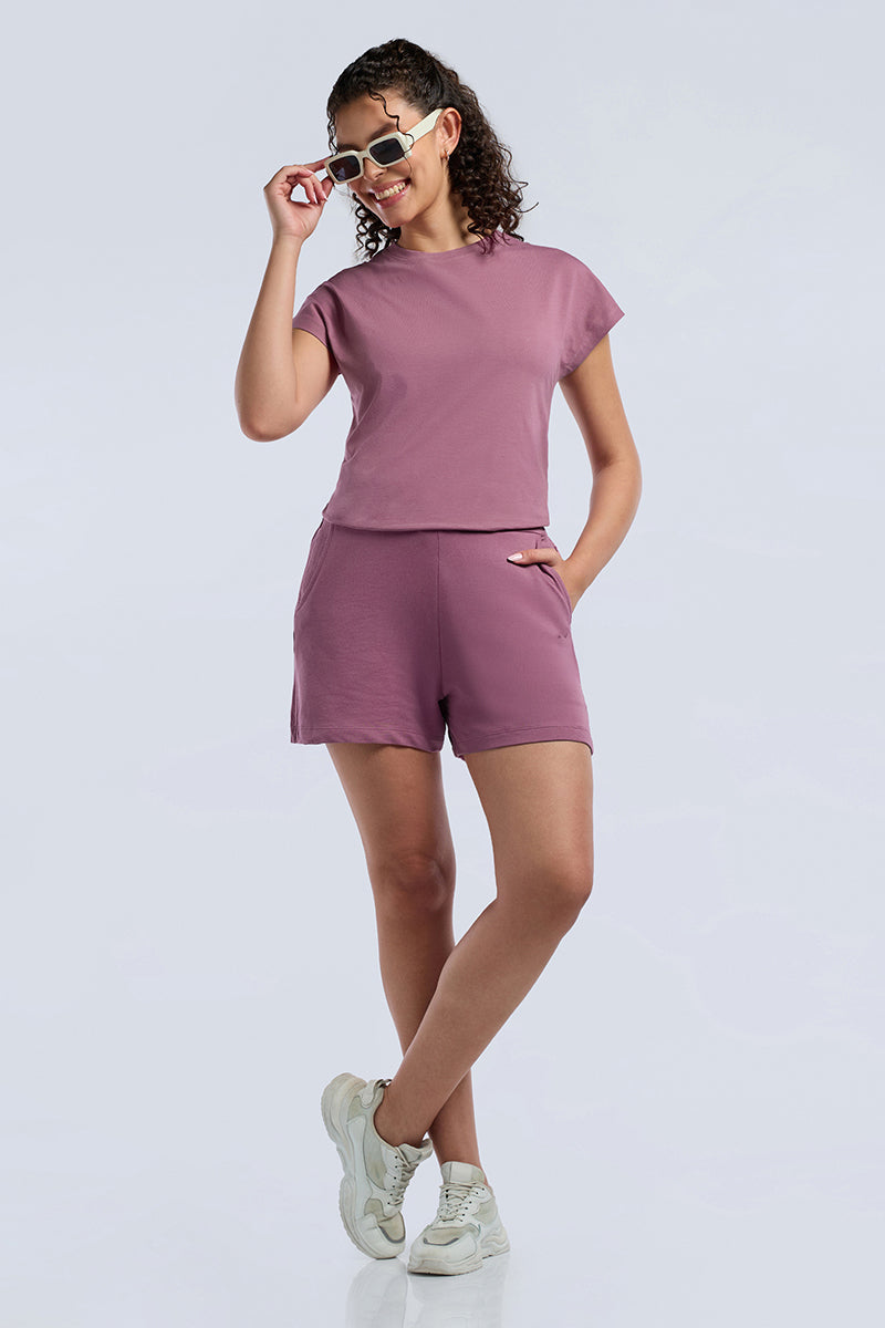 ELEMENTS COMFORT SHORTS - Mellowmauve - Image 7 of 7
