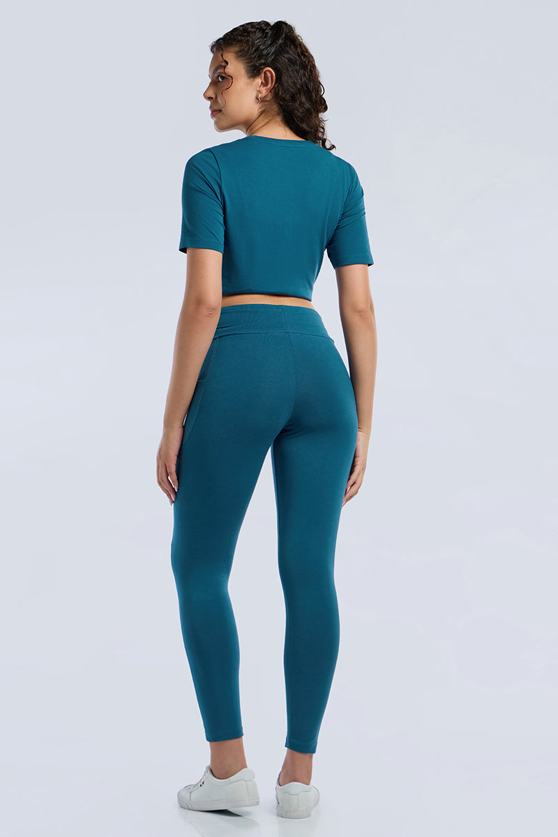 ELEMENTS LEGGINGS - Moroccan Blue - Image 2 of 6