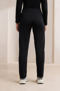 Terry Chic Track Pants - Black thumbnail 2