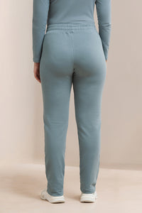 Terry Chic Track Pants - Trooper thumbnail 2