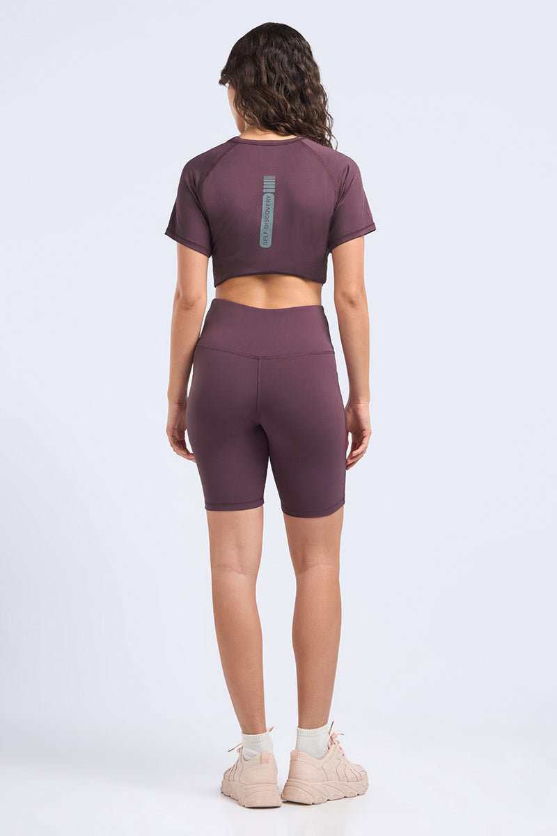 Energize cycling shorts - Egg Plant