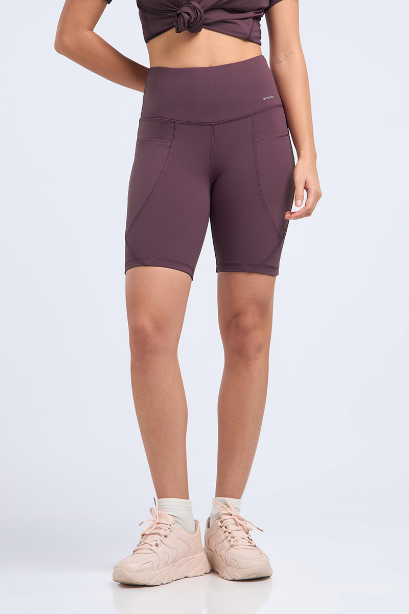 Energize cycling shorts - Egg Plant