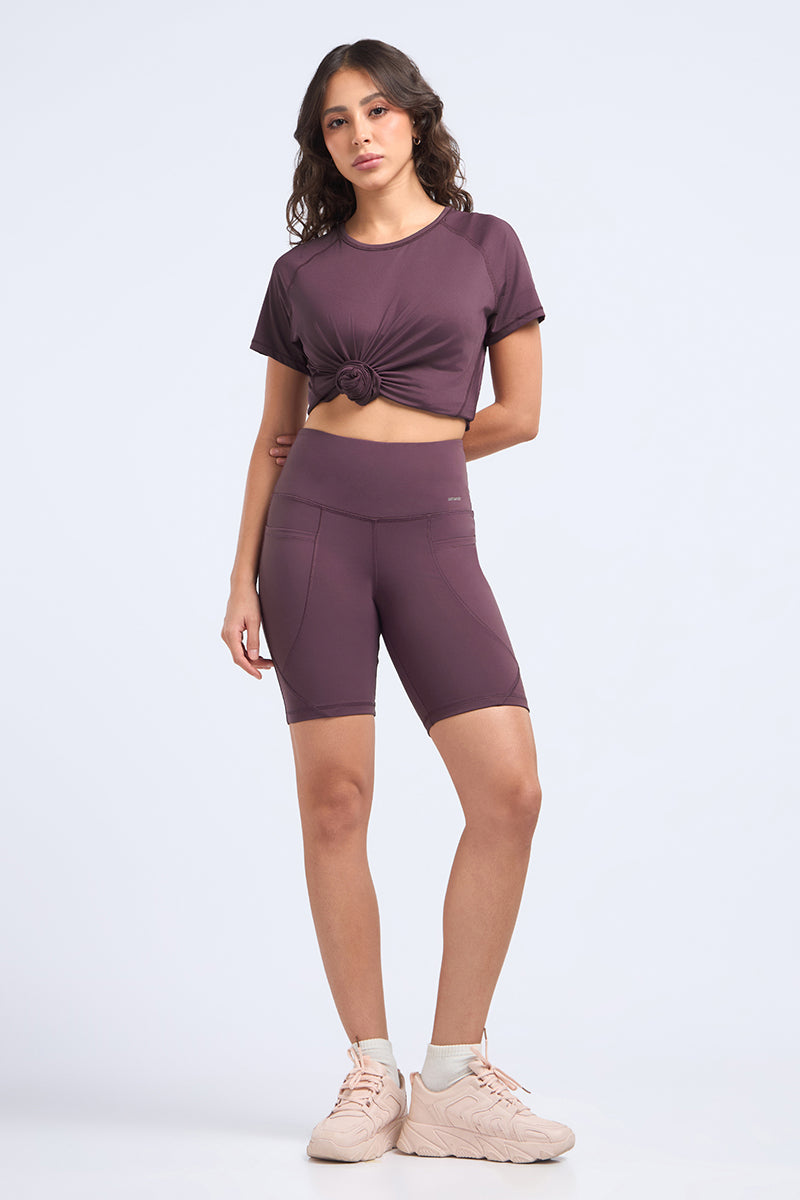 Energize cycling shorts - Egg Plant