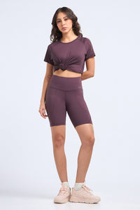 Energize cycling shorts - Egg Plant thumbnail 5