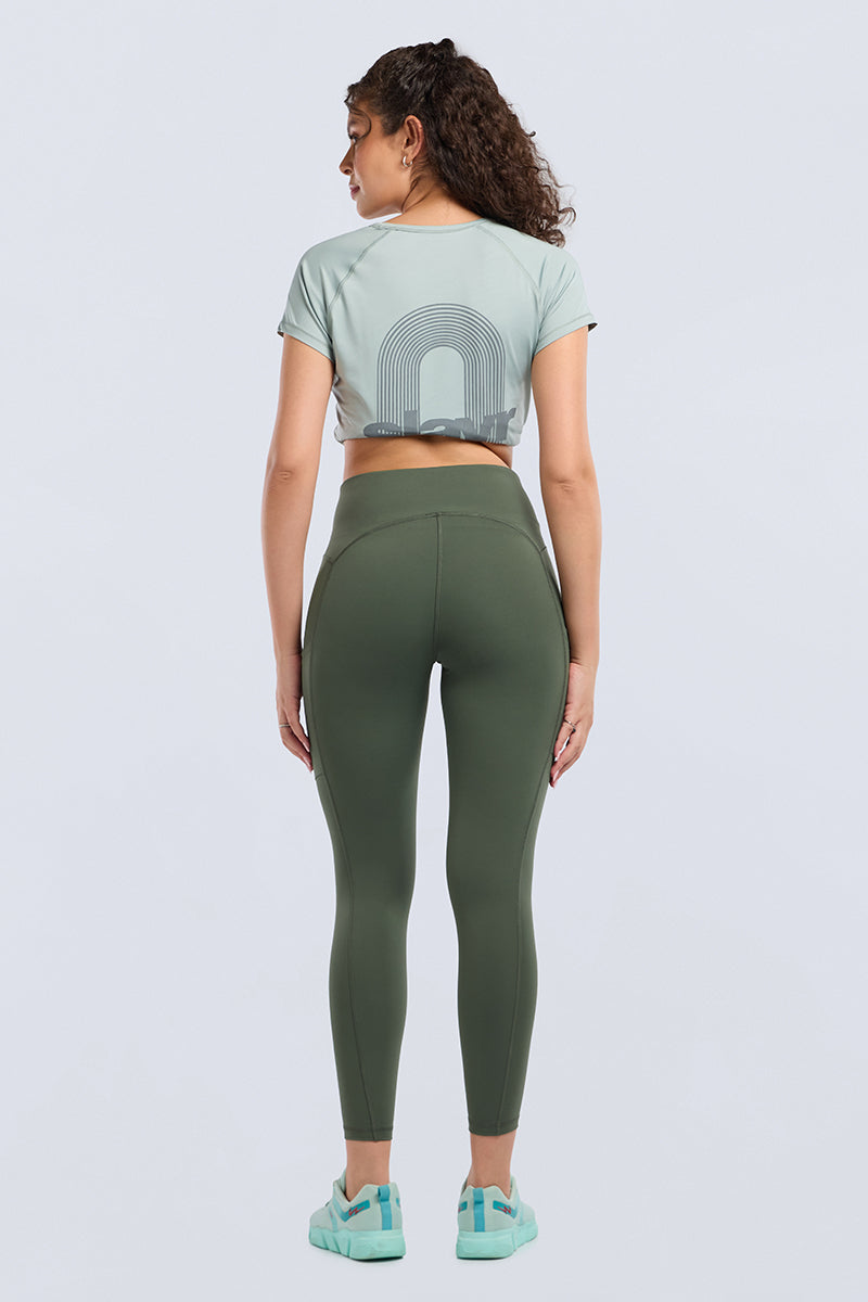 Flexifit Tights - Thyme - Image 3 of 7