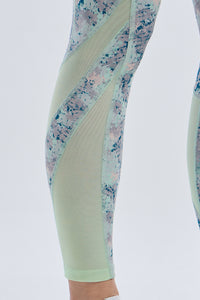 ENERGIZE PANELLED TIGHTS - Blush Drift Print thumbnail 5