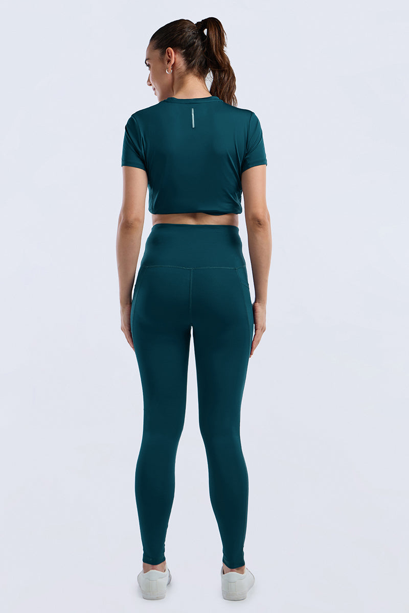 Motion Flex Tights - Reflecting Pond