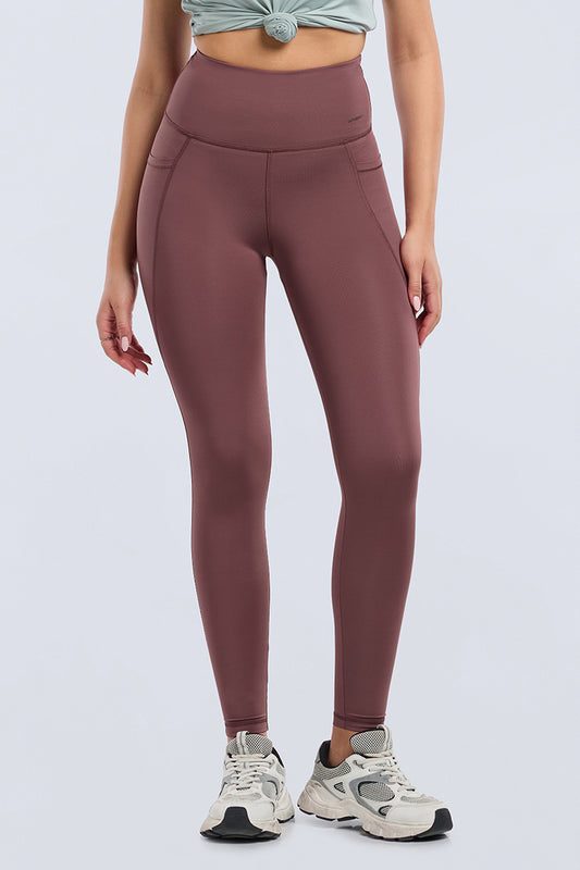 Motion Flex Tights - Rose Brown