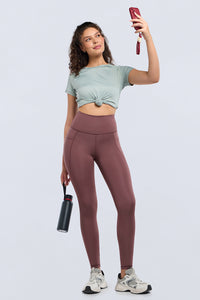 Motion Flex Tights - Rose Brown thumbnail 7