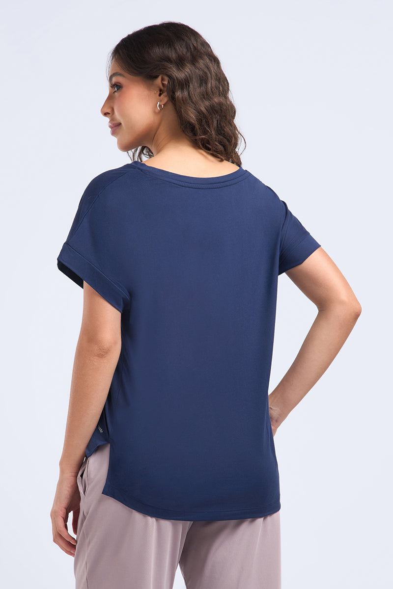 Easy Relaxed Tee - Blue Depths - Image 2 of 7