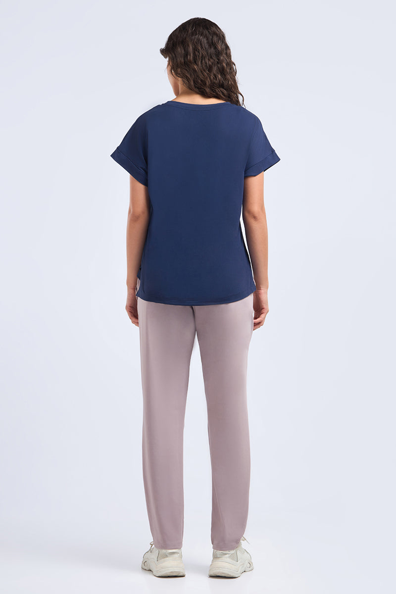 Easy Relaxed Tee - Blue Depths