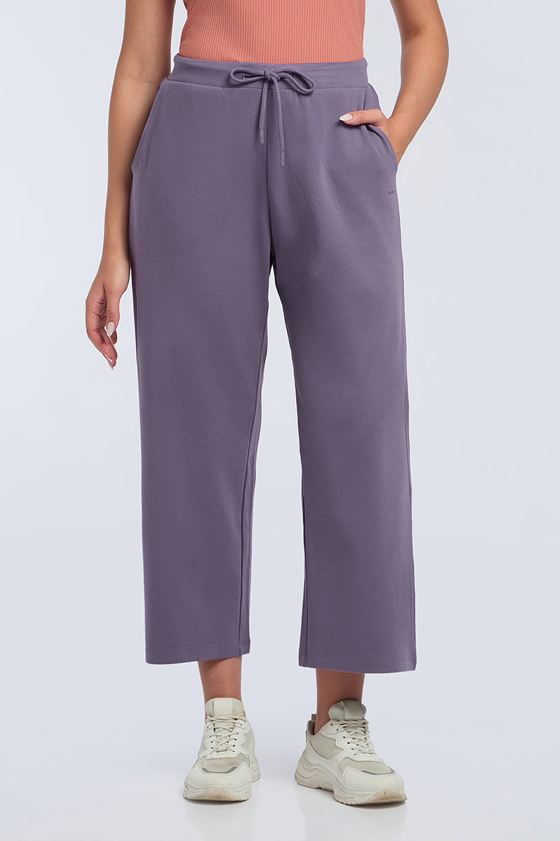 Everyday Flare Pants - Mulled Grape
