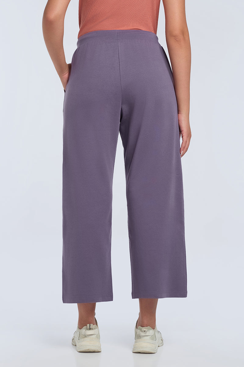 Everyday Flare Pants - Mulled Grape