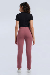 ESSENTIAL RELAXED FULL LENGTH PANTS - Deco Rose thumbnail 2