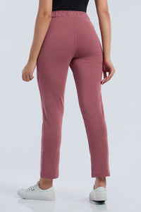 ESSENTIAL RELAXED FULL LENGTH PANTS - Deco Rose thumbnail 3