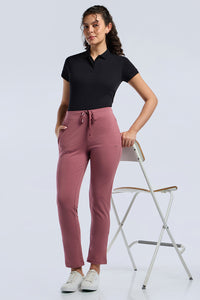 ESSENTIAL RELAXED FULL LENGTH PANTS - Deco Rose thumbnail 6