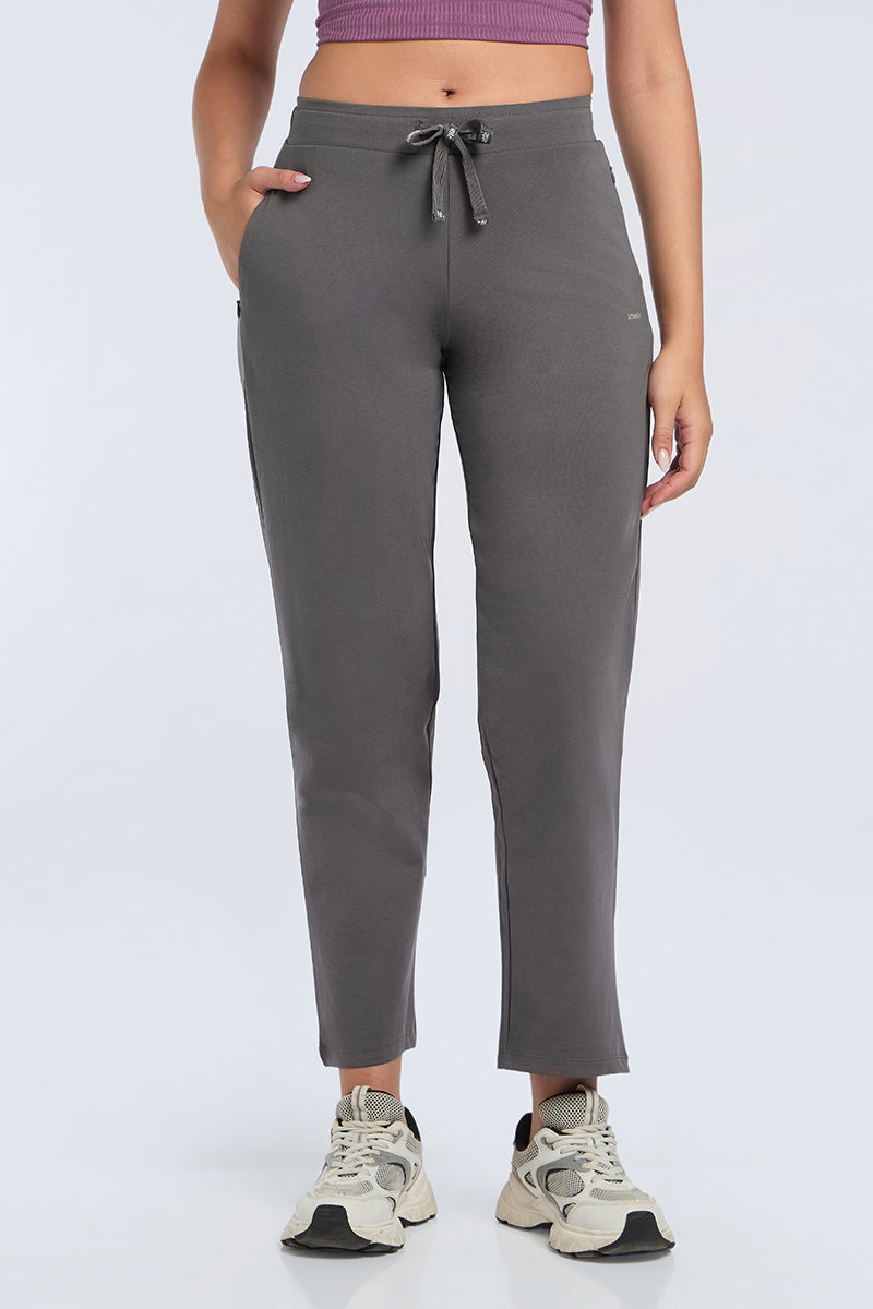 ESSENTIAL RELAXED FULL LENGTH PANTS - Thunderstorm - Image 3 of 7