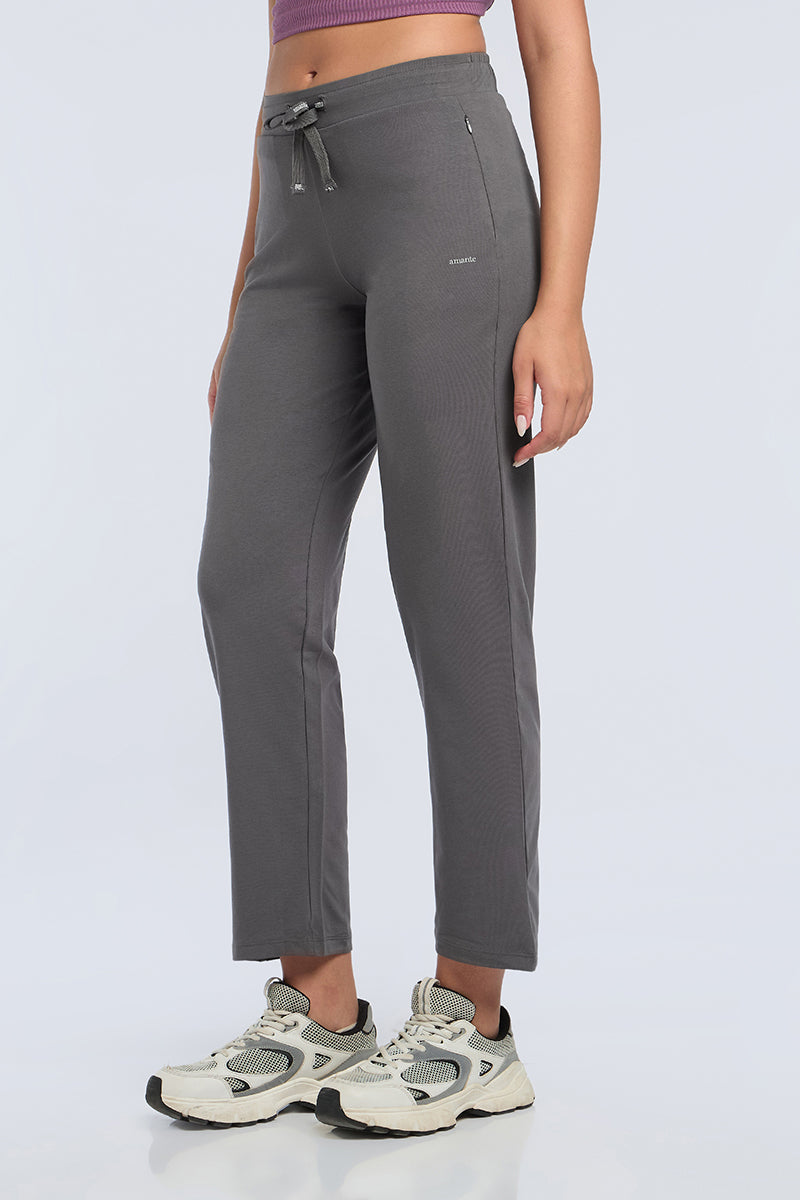 ESSENTIAL RELAXED FULL LENGTH PANTS - Thunderstorm - Image 4 of 7