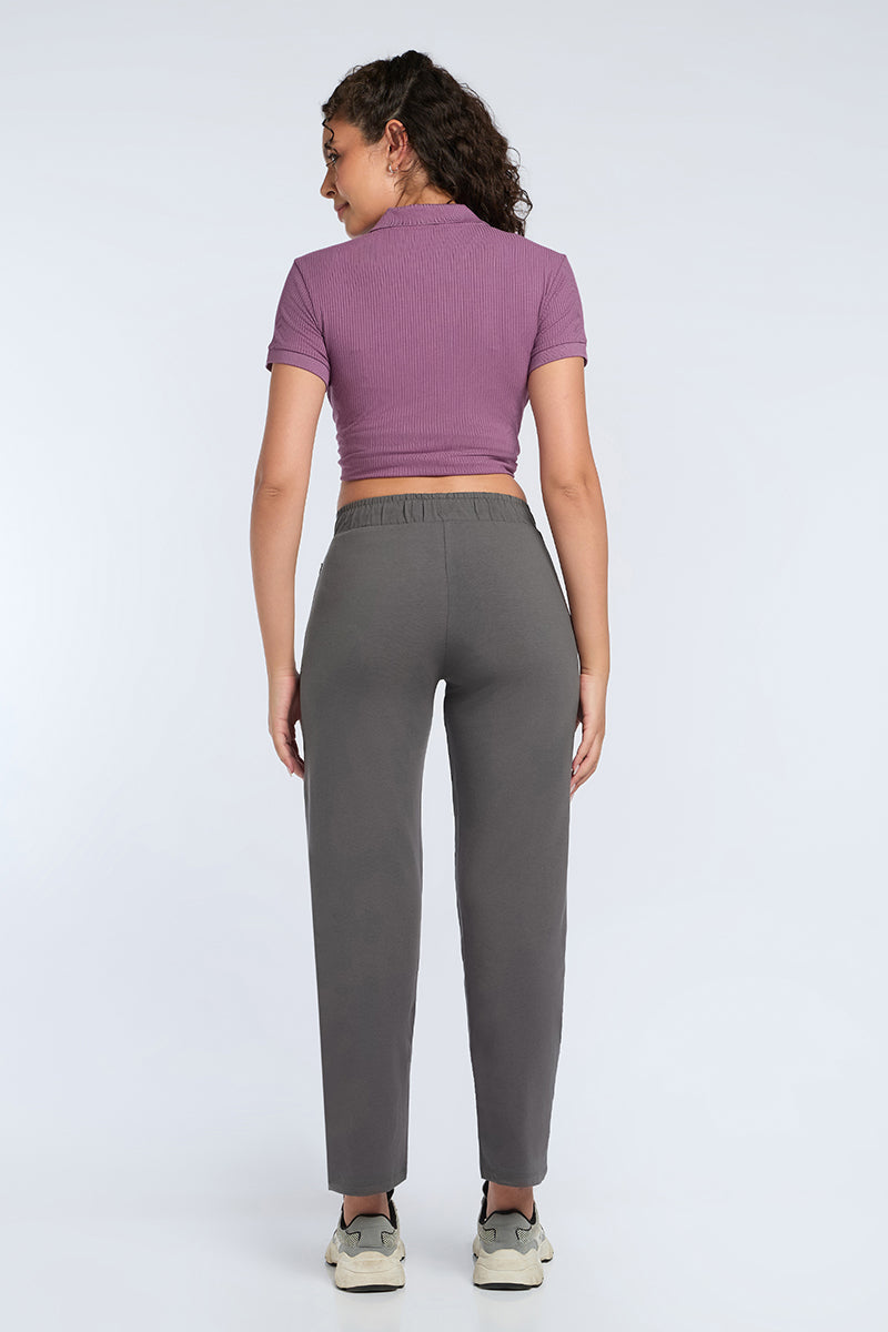 ESSENTIAL RELAXED FULL LENGTH PANTS - Thunderstorm - Image 6 of 7