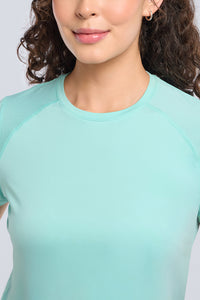 ENERGIZE ACTIVE TEE - Pastel Turqouise thumbnail 4