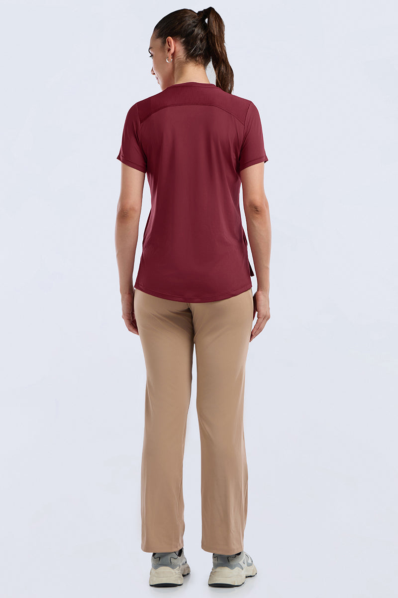 ENERGIZE ACTIVE TEE - Tibetan Red