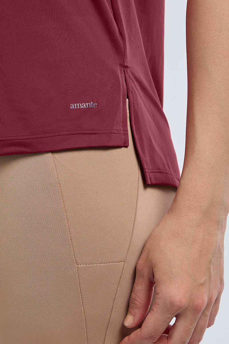 ENERGIZE ACTIVE TEE - Tibetan Red