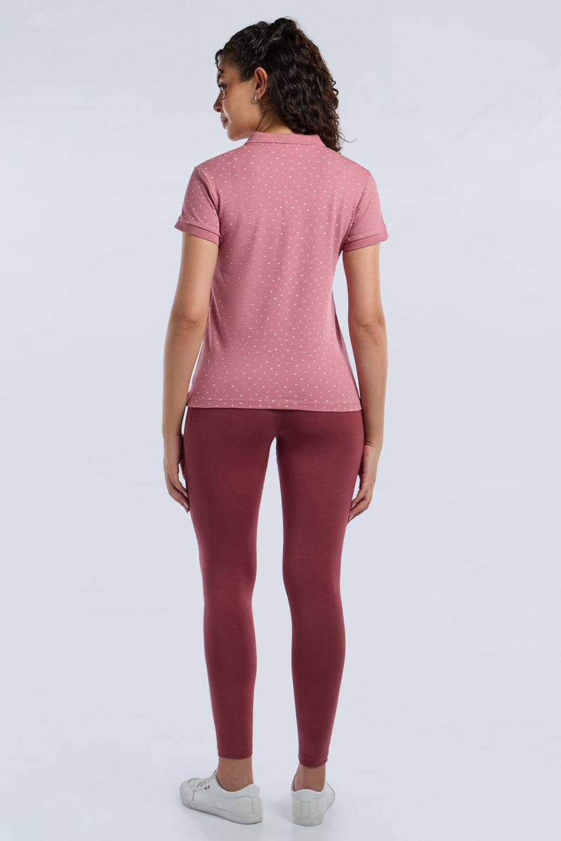 ELEMENTS CLASSIC POLO - Heartbeat Print - Image 1 of 7