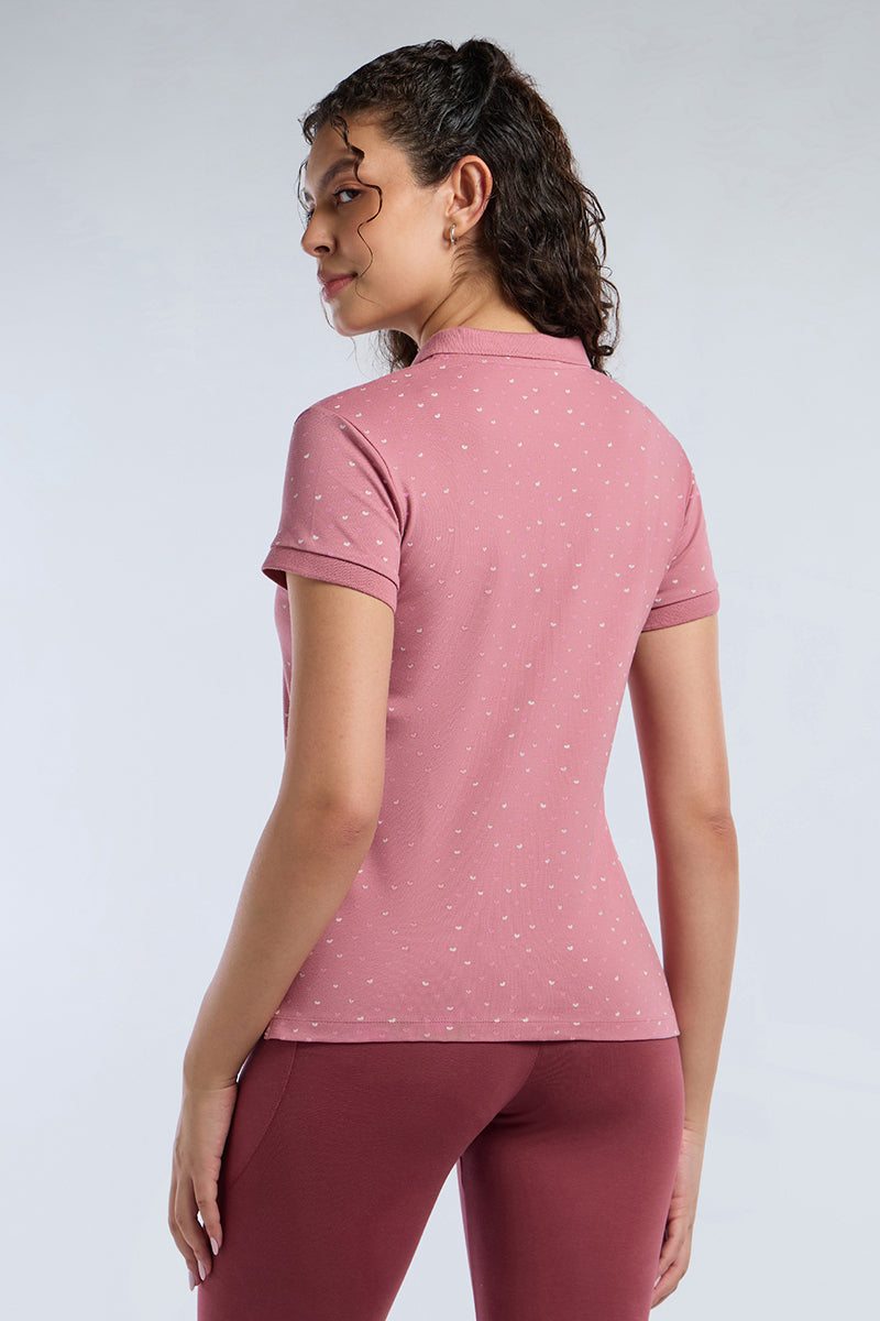 ELEMENTS CLASSIC POLO - Heartbeat Print - Image 2 of 7