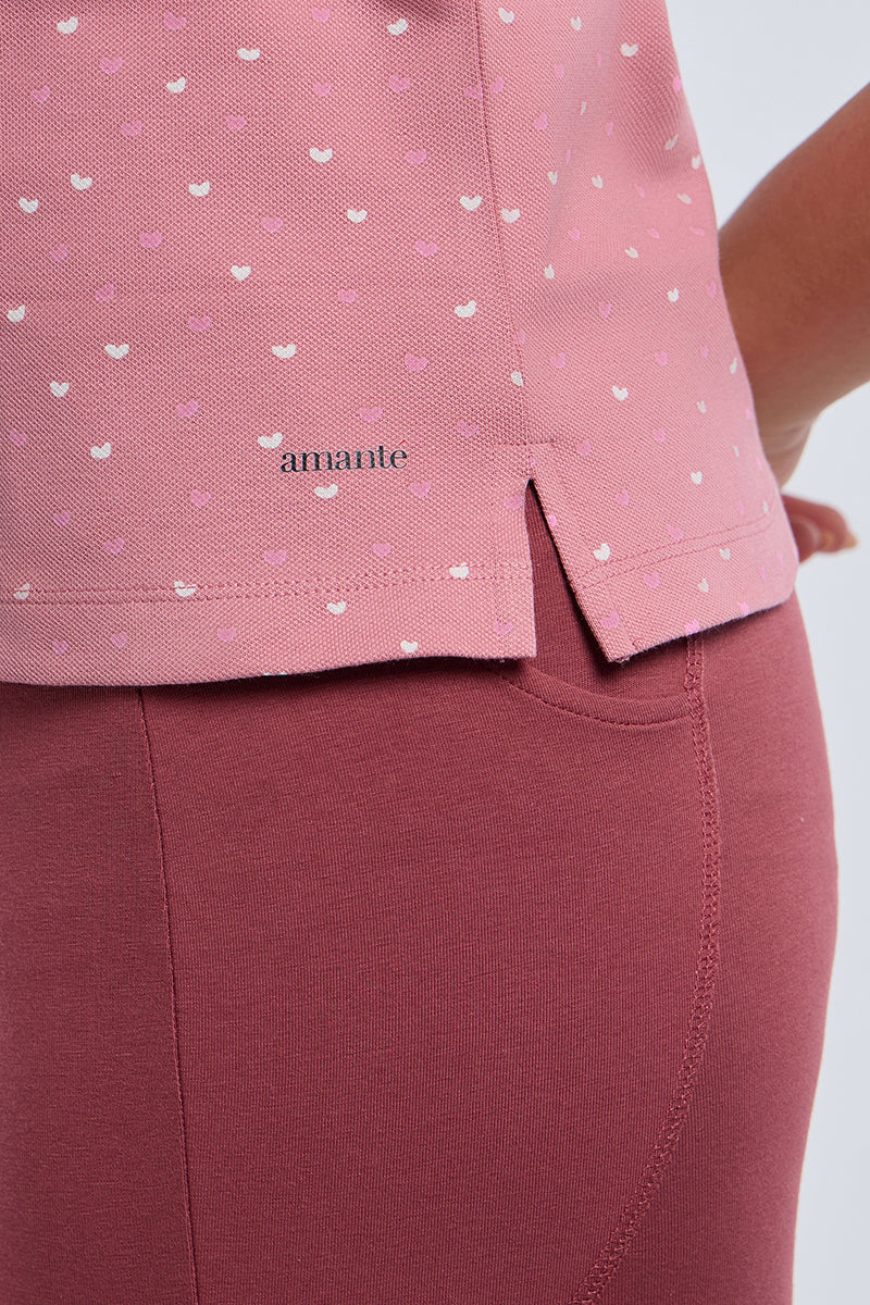 ELEMENTS CLASSIC POLO - Heartbeat Print - Image 6 of 7