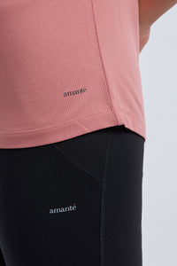 ELEMENTS LONG LENGTH TEE - Dusty Rose thumbnail 5