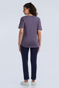 ELEMENTS LONG LENGTH TEE - Mulled Grape thumbnail 6