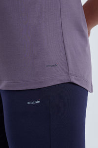 ELEMENTS LONG LENGTH TEE - Mulled Grape thumbnail 5