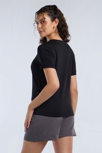 ESSENTIAL PRINTED TEE - Black Base thumbnail 3