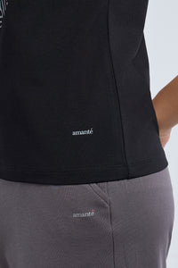 ESSENTIAL PRINTED TEE - Black Base thumbnail 5