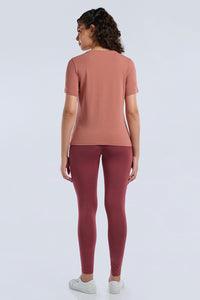 ESSENTIAL PRINTED TEE - Brick Dust Base thumbnail 6
