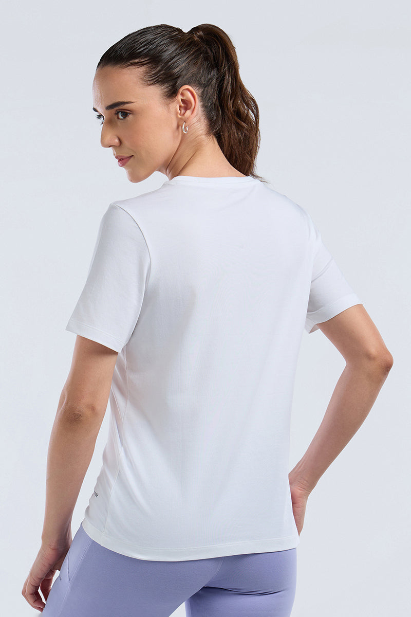 ESSENTIAL PRINTED TEE - White Base - Image 2 of 7