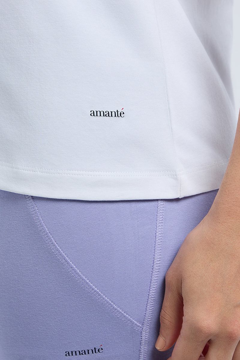ESSENTIAL PRINTED TEE - White Base - Image 6 of 7