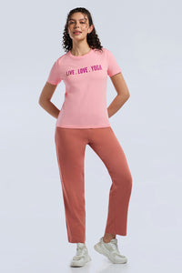 ESSENTIAL PRINTED TEE - Pale Rosette Base thumbnail 7