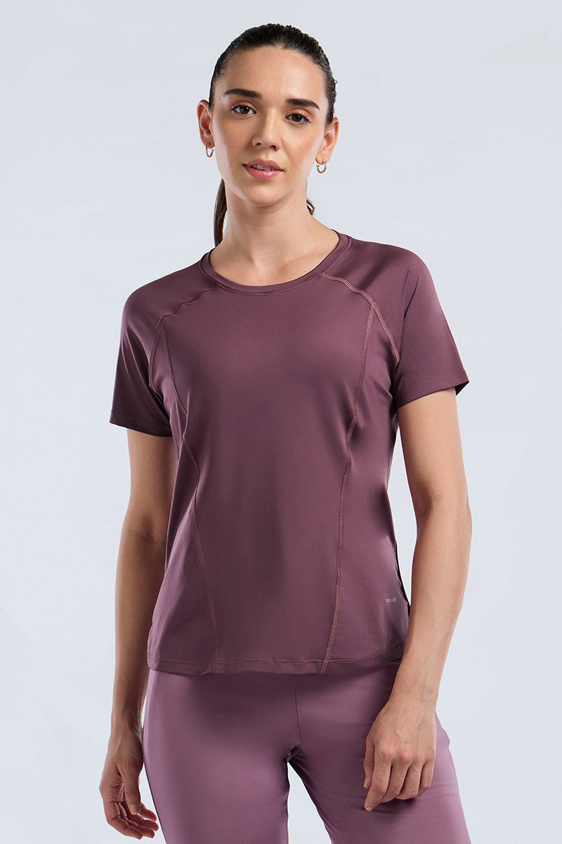 ENERGIZE ACTIVE-FLEX TEE - EggPlant - Image 3 of 8