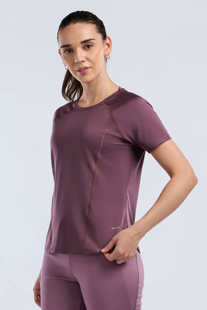ENERGIZE ACTIVE-FLEX TEE - EggPlant - Image 4 of 8