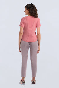 ENERGIZE ACTIVE-FLEX TEE - MauveGlow thumbnail 6