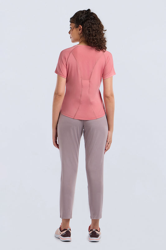 ENERGIZE ACTIVE-FLEX TEE - MauveGlow