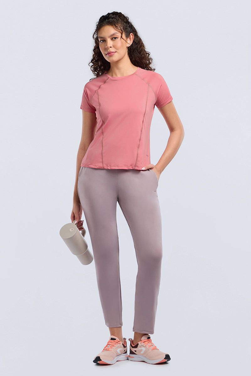 ENERGIZE ACTIVE-FLEX TEE - MauveGlow