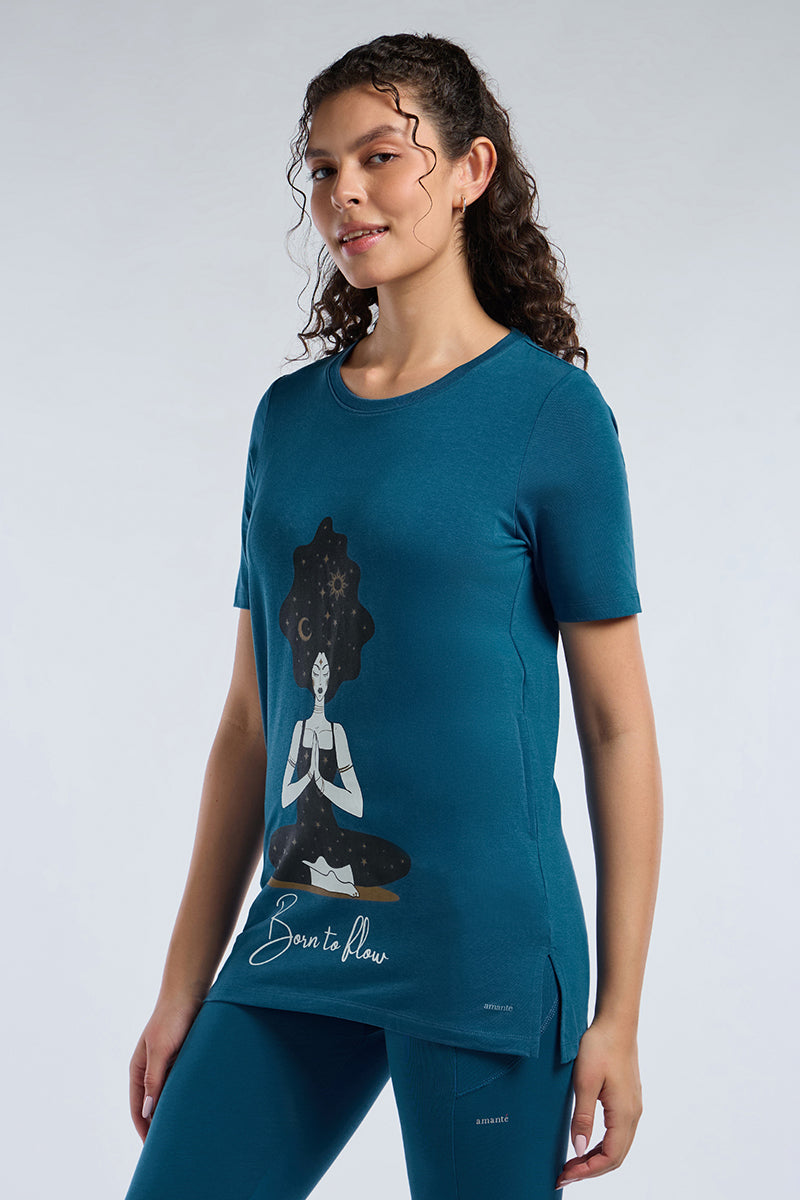 Easy Wear Tee - Moroccan Blue - Image 4 of 8